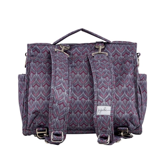 Ju-Ju-Be Purple Patterned Backpack - Picture 2 of 5